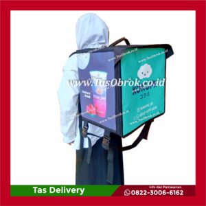 tas delivery makanan kecil, tas food anti air, tas grabfood, harga tas lalamove, Jual tas delivery makanan, Jual tas delivery motor