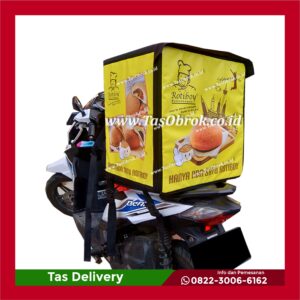 tas delivery makanan, tas delivery motor, tas delivery makanan kecil, tas food anti air, tas grabfood, harga tas lalamove
